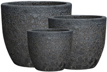 Krukset Struktur Svart Ø23/29/37 cm Scan-Pot